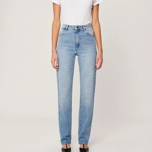 Rolla's Original High‎ Rise Straight Jean - Brad Blue Size 28